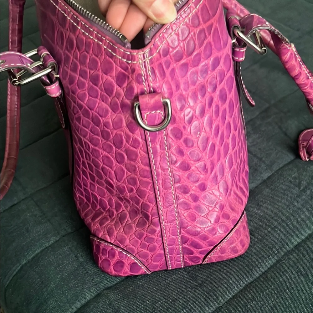 DOONEY & BOURKE Nile Satchel with Silver Accents - Picture 4 of 12